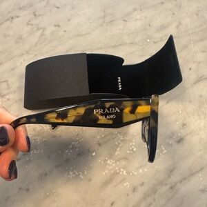 Prada Brown Tortoise Sunglasses